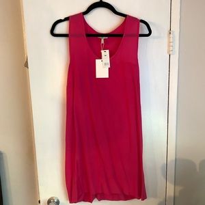 Joie hot pink shift dress